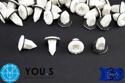 10x befestigungclips buchse - 10x,