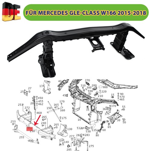 Querträger 1666204701 vorne - 1666204701,